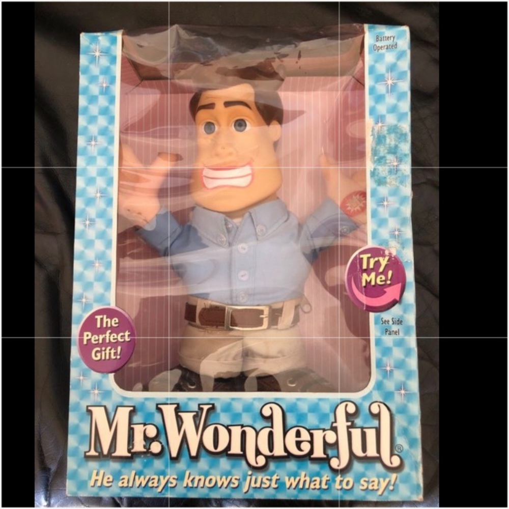 🎁 GREAT GIFT Mr. Wonderful Vintage, never taken out of the box - Picture 1 of 8